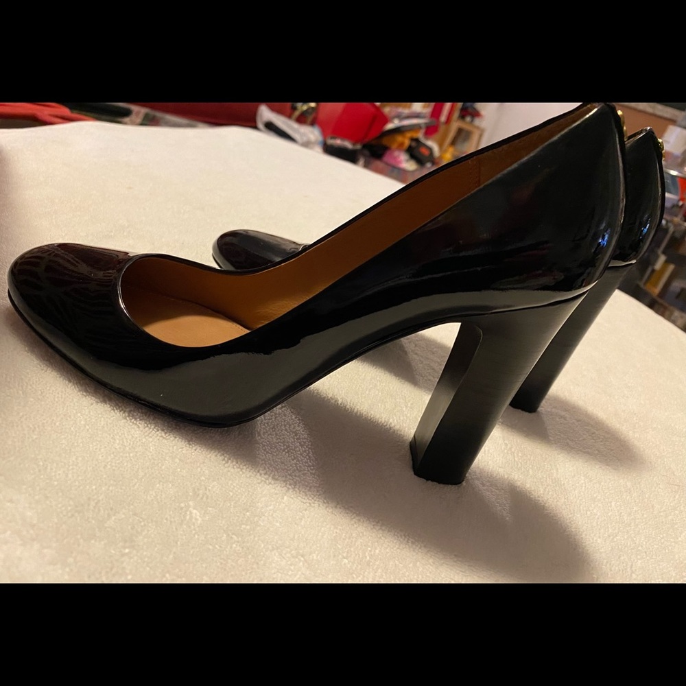 Almost Brand New  Stylish Heels By COACH - Size 8.5 B - Heel Height 4” - box 4